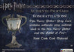 Harry Potter and the Goblet of Fire First Task Tent Prop Card HP P7 #133/250   - TvMovieCards.com