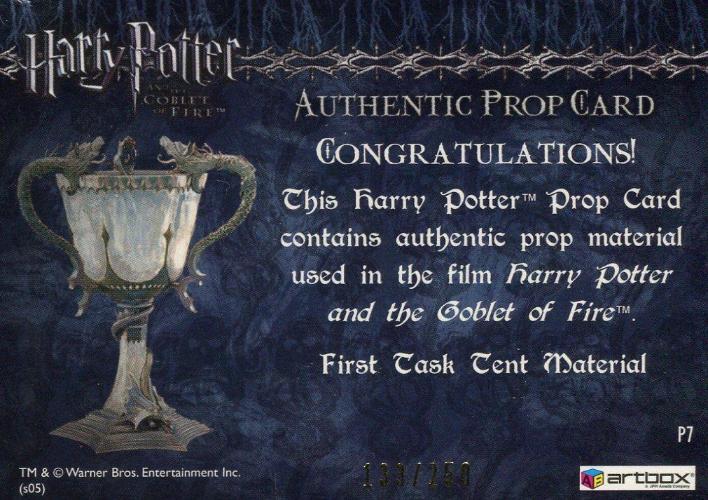 harry potter and the goblet of fire first task