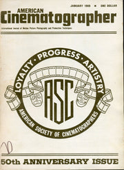 Jan 1969 Rare American Cinematographer Magazine- 50th Anniversary Issue   - TvMovieCards.com