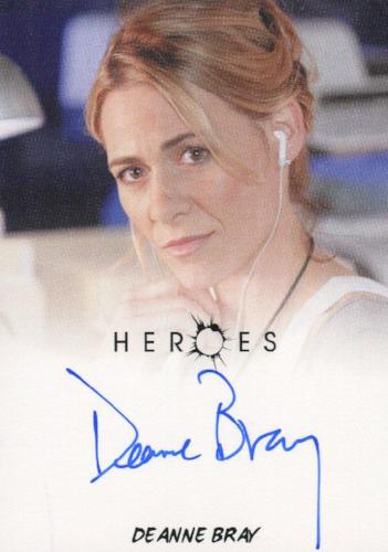 Heroes Archives Deanne Bray as Emma Coolidge Autograph Card   - TvMovieCards.com