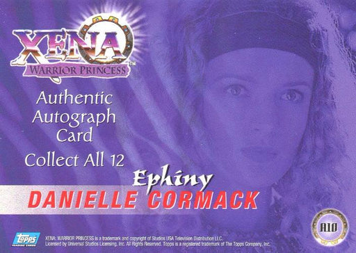 Xena Series II Two A10 Danielle Cormack as Ephiny Autograph Card   - TvMovieCards.com