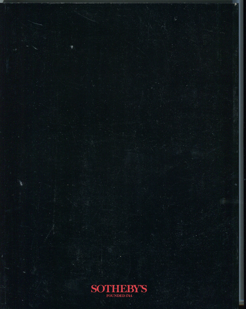 Sothebys Auction Catalog Jan 23 1993 English Furniture & Decorations   - TvMovieCards.com