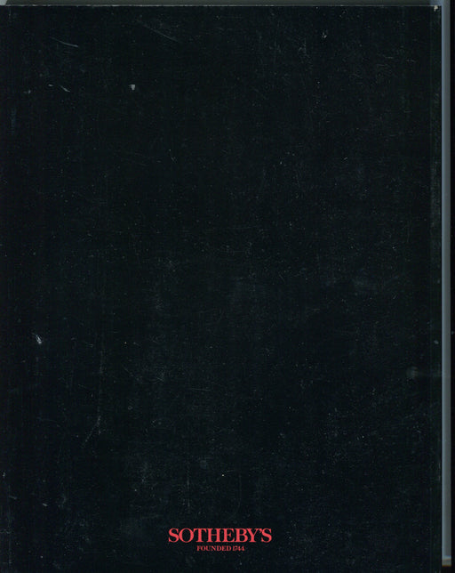 Sothebys Auction Catalog Jan 23 1993 English Furniture & Decorations   - TvMovieCards.com