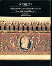 Sothebys Auction Catalog May 28 1993 Continental Furniture Tapestries & Carpets   - TvMovieCards.com