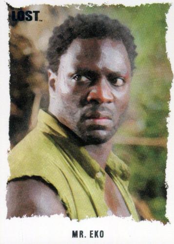 Lost Seasons 1-5 Lost Stars Mr. Eko Artifex Chase Card A15   - TvMovieCards.com