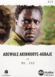 Lost Seasons 1-5 Lost Stars Mr. Eko Artifex Chase Card A15   - TvMovieCards.com