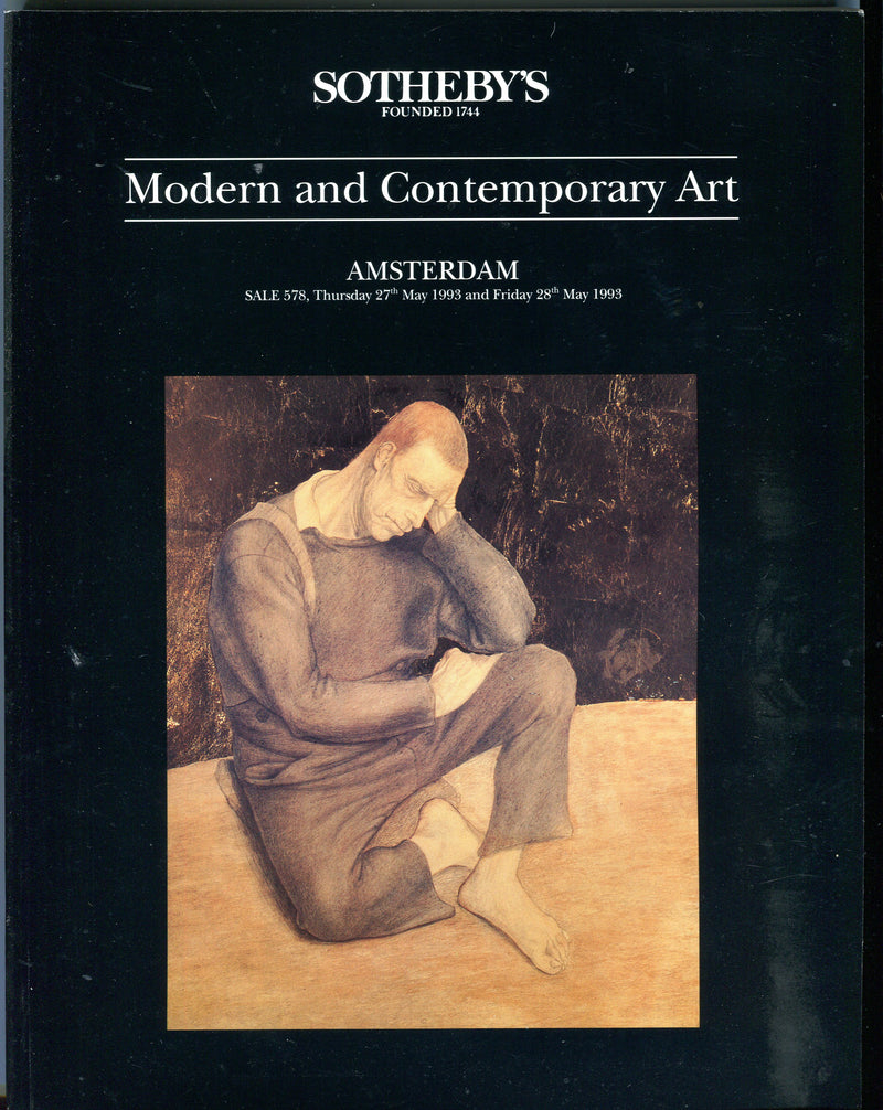 Sothebys Auction Catalog May 28 1993 Modern and Contemporary Art   - TvMovieCards.com
