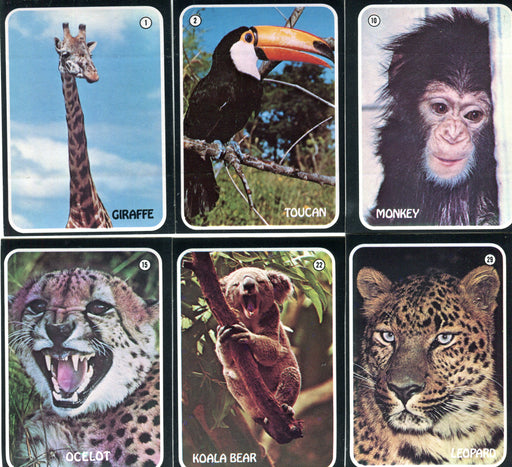 Zoo's Who Vintage Sticker Card Set 40 Sticker Cards plus Checklist Topps 1975   - TvMovieCards.com