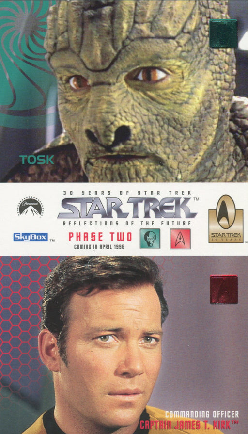 Star Trek 30 Years Phase 2 Two Oversize Promo Card Single Card   - TvMovieCards.com