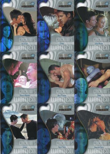 Farscape Through the Wormhole Crichton's Women Chase Card Set W1 thru W9   - TvMovieCards.com