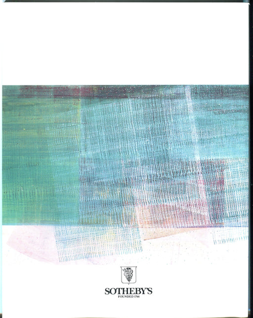 Sothebys Auction Catalog May 25 1993 Modern and Contemporary Art Milan   - TvMovieCards.com