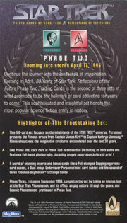 Star Trek 30 Years Phase 2 Two Oversize Promo Card Single Card   - TvMovieCards.com