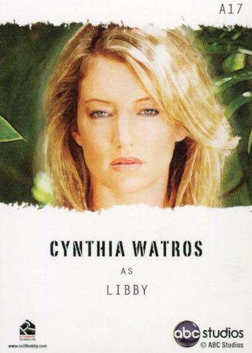 Lost Seasons 1-5 Lost Stars Libby Artifex Chase Card A17   - TvMovieCards.com