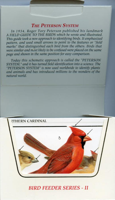 Birds - Discover Roger Tory Peterson Birds Bird Feeder Series 2 Card Set   - TvMovieCards.com