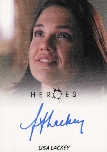 Heroes Archives Lisa Lackey as Janice Parkman Autograph Card   - TvMovieCards.com