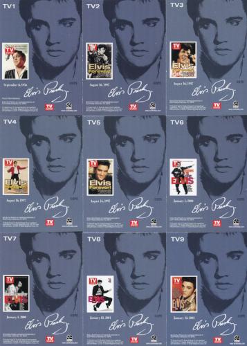 Elvis TV Guide Covers Card Set TV1 thru TV16   - TvMovieCards.com