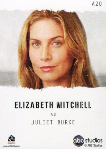 Lost Seasons 1-5 Lost Stars Juliet Burke Artifex Chase Card A20   - TvMovieCards.com