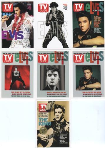 Elvis TV Guide Covers Card Set TV1 thru TV16   - TvMovieCards.com