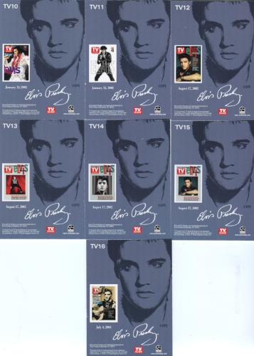 Elvis TV Guide Covers Card Set TV1 thru TV16   - TvMovieCards.com