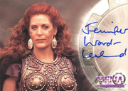 Xena Series II Two Topps Jennifer Ward-Lealand as Bodicea Autograph Card A12   - TvMovieCards.com