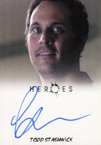 Heroes Archives Todd Stashwick as Eli Autograph Card   - TvMovieCards.com