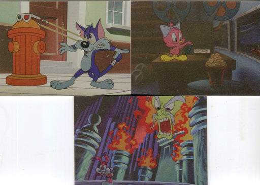 Tiny Toon Adventures Tekchrome Chase Card Set 3 Cards T1 T2 T3   - TvMovieCards.com