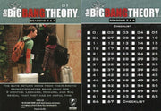 Big Bang Theory Seasons 3 & 4 Base Card Set 68 Cards   - TvMovieCards.com
