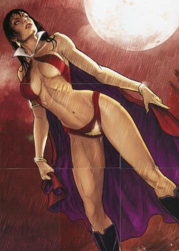 Vampirella New Series The Genesis of Vampirella Puzzle Chase Card Set 9 Cards   - TvMovieCards.com