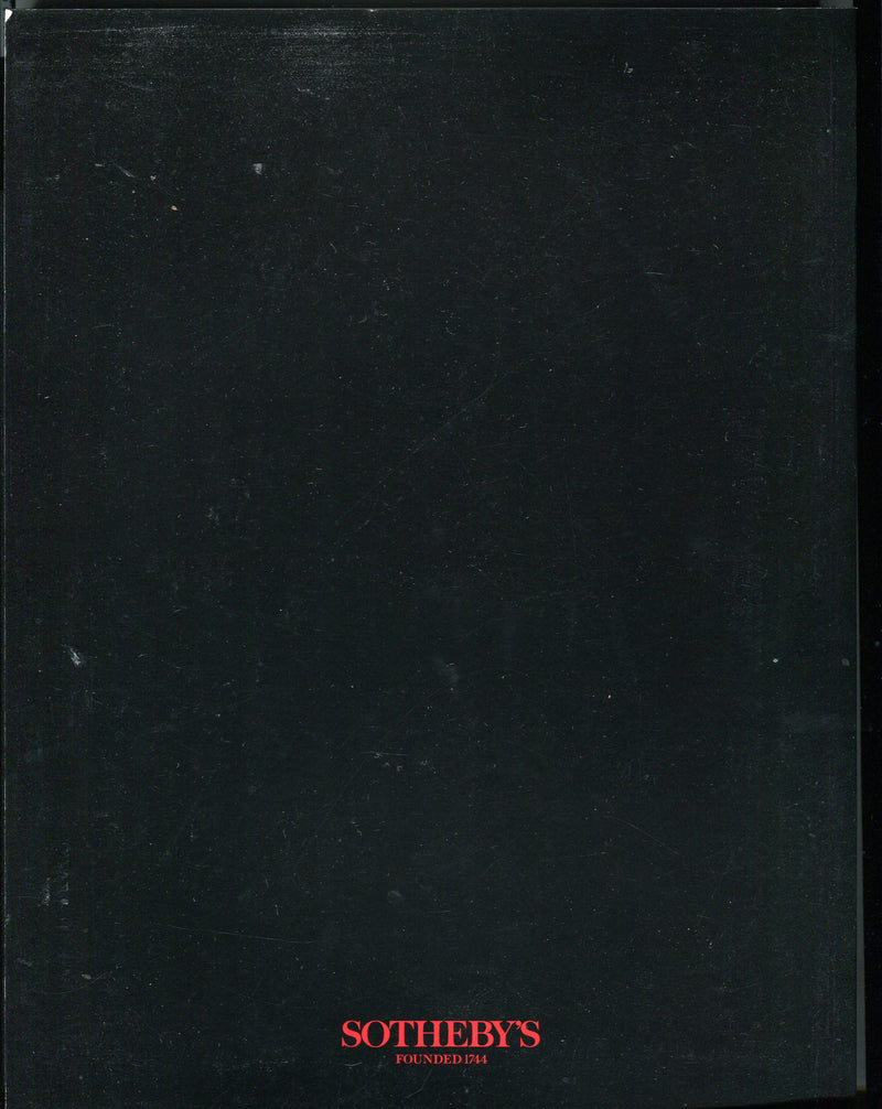 Sothebys Auction Catalog May 4 1993 Contemporary Art Part II New York   - TvMovieCards.com