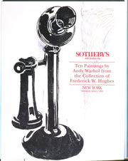 Sothebys Auction Catalog May 1993 10 Paintings by Andy Warhol Hughes Collection   - TvMovieCards.com