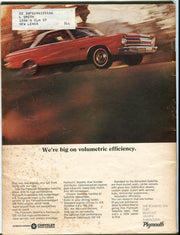 October 1965 Motor Trend Car Magazine - Hemi 426 '66 1/2 Dodge Charger   - TvMovieCards.com