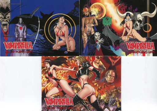 Vampirella New Series Friend's Gallery Box Topper Card Set 3 Cards   - TvMovieCards.com