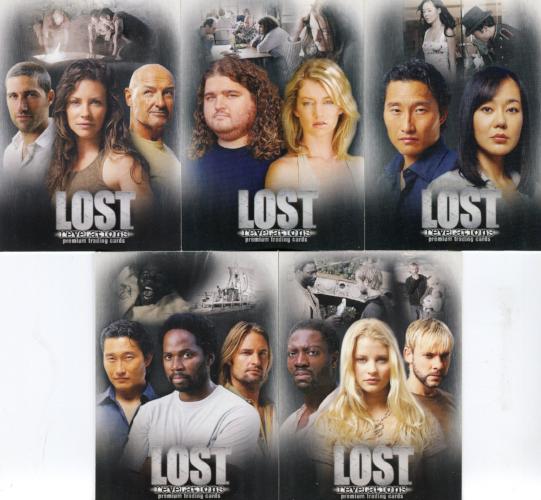Lost Revelations Promo Card Lot 5 Cards   - TvMovieCards.com