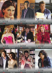 Castle Seasons 1 & 2 Base Card Set 72 Cards Cryptozoic 2012   - TvMovieCards.com