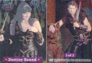 Xena Series III Three Topps Destiny Bound Chase Card Set   - TvMovieCards.com