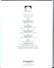 Sothebys Auction Catalog June 30 1993 Modern Contemporary Paintings Drawings   - TvMovieCards.com