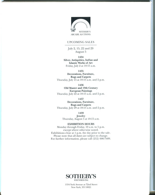Sothebys Auction Catalog June 30 1993 Modern Contemporary Paintings Drawings   - TvMovieCards.com