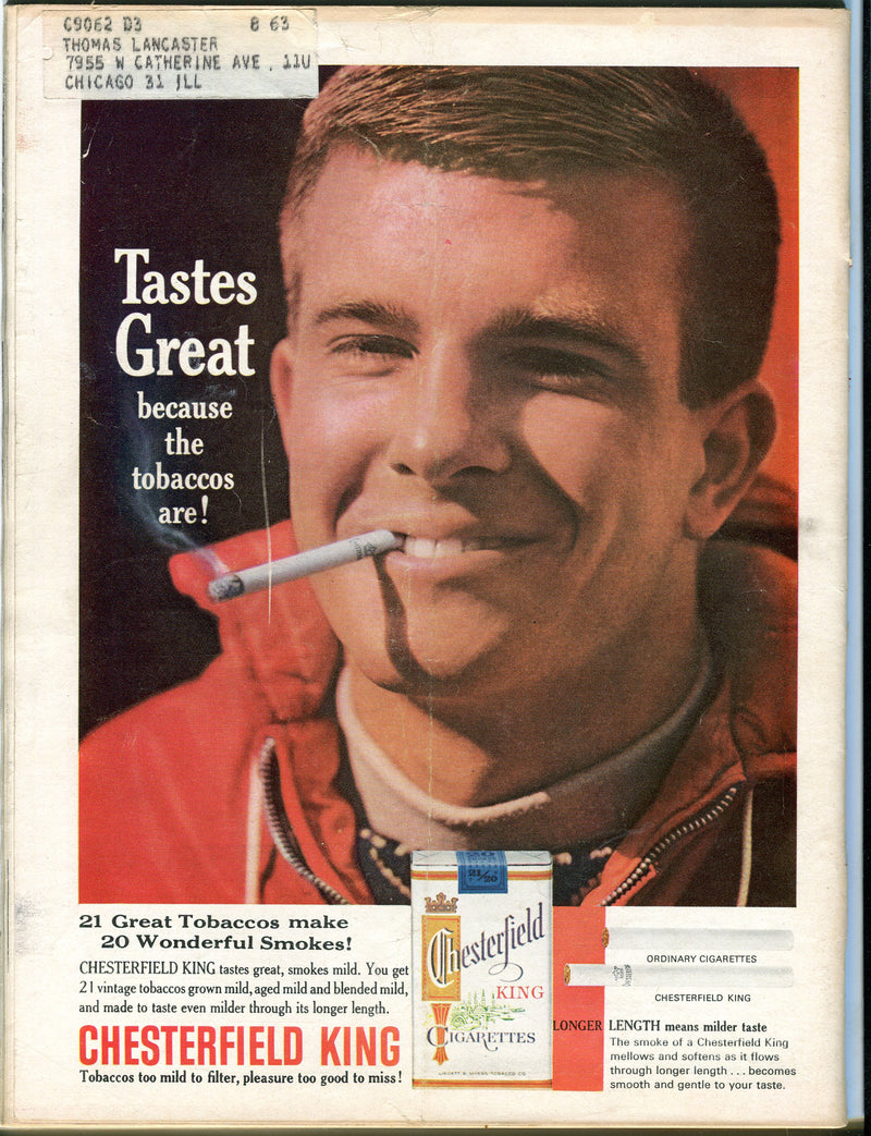 Feb 1963 Car Craft Magazine - 10 Best Customs 1950 Mercury Ford Fairlane   - TvMovieCards.com