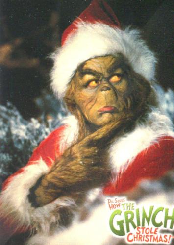 How The Grinch Stole Christmas Movie 1st Day Base Card Set with 3 Puzzles   - TvMovieCards.com