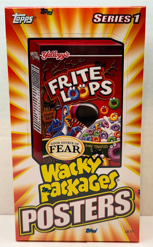 (2) Wacky Packages Series 1 Posters Card Box 18 Packs Topps 2012   - TvMovieCards.com