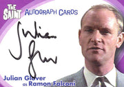 Saint The Very Best of The Saint Julian Glover Autograph Card SA14   - TvMovieCards.com