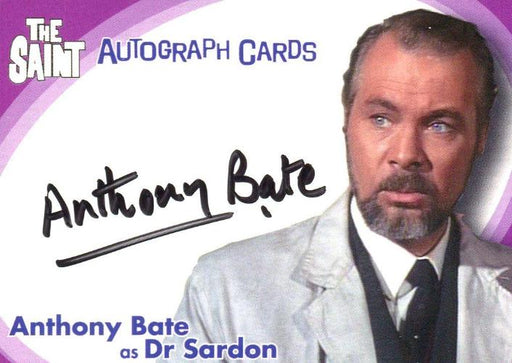 Saint The Very Best of The Saint Anthony Bate Autograph Card SA5   - TvMovieCards.com