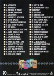 Elvis The Platinum Collection Base Card Set 90 Cards Inkworks 1999   - TvMovieCards.com