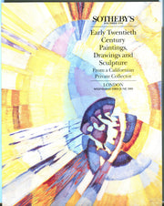 Sothebys Auction Catalog June 1993 20th Century Paintings Drawings Sculpture   - TvMovieCards.com