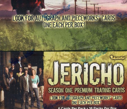 Jericho Season One Trading Card Box 36 Packs Inkworks 2007   - TvMovieCards.com