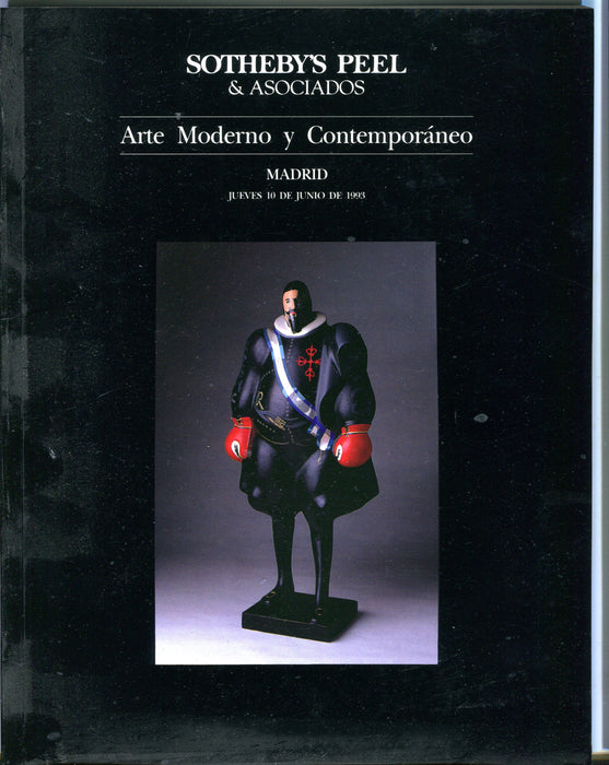 Sothebys Auction Catalog June 10 1993 Modern & Contemporary Art   - TvMovieCards.com