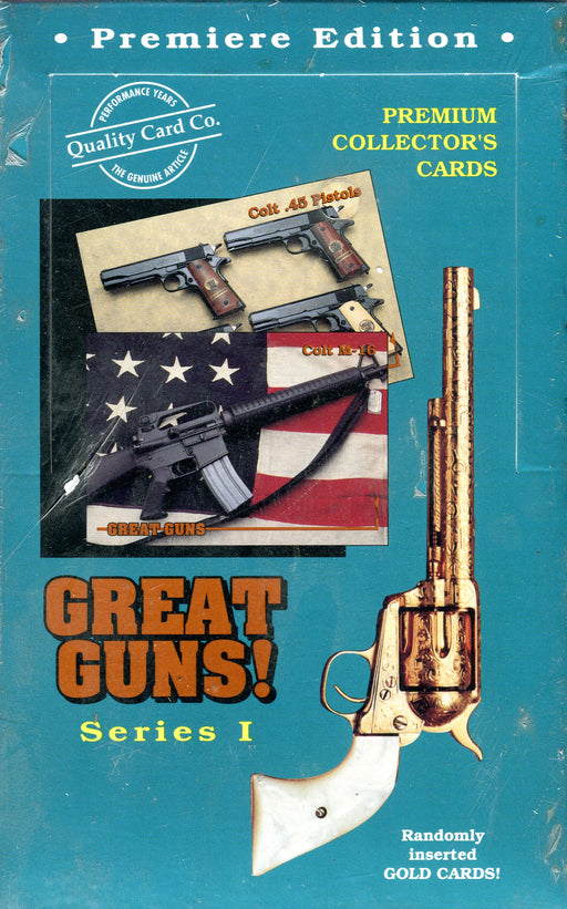 Great Guns! Series 1 Trading Card Box 36 Packs Performance Years 1993   - TvMovieCards.com
