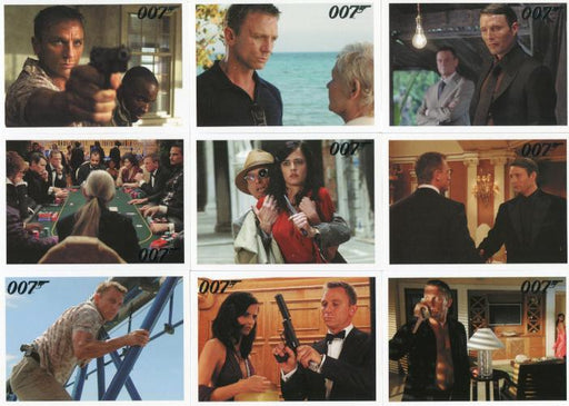 James Bond Complete Casino Royale Dangerous Liaisons Chase Card Set DL1 - DL9   - TvMovieCards.com