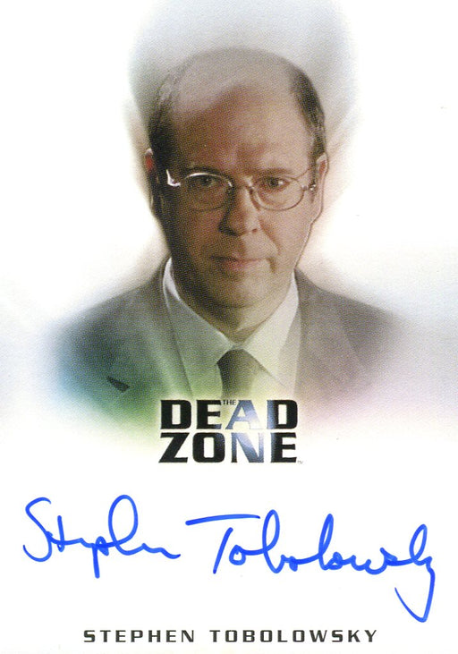 Dead Zone Seasons 1 & 2 Stephen Tobolowsky as Dr. Jim Pratt Autograph Card   - TvMovieCards.com