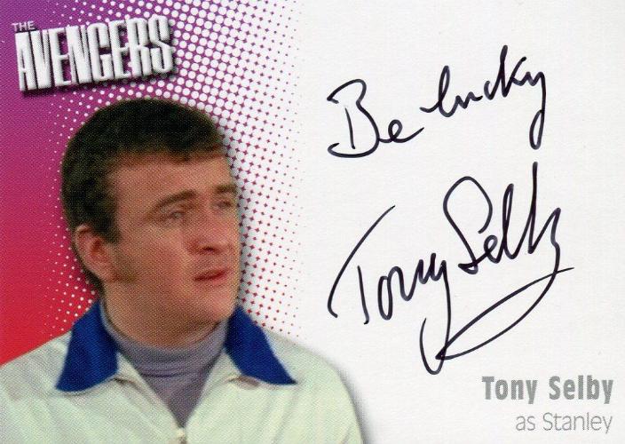 Avengers TV Definitive 2 Tony Selby as Stanley Autograph Card A10   - TvMovieCards.com
